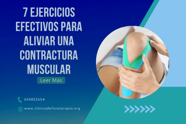 7 Ejercicios Efectivos para Aliviar una Contractura Muscular