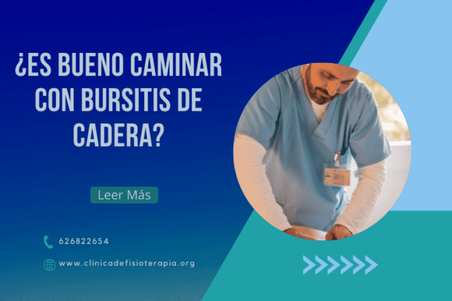 ¿Es bueno caminar con bursitis de cadera?